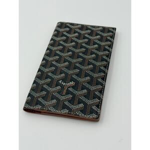 Goyard Saint-Roch Wallet in the signature black and gold